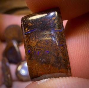 73.4cts - 10x Australian Tribal Boulder Opal’s. Wholesale Dealers Parcel