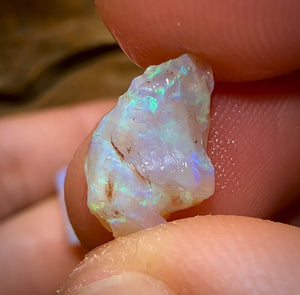 10.1cts - 3x pieces Lightning Ridge Crystal Opal Rough - Opal Whisperers