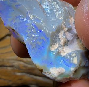 186.8cts - Large Lightning Ridge Opal Rough Piece. GEM Cutter!
