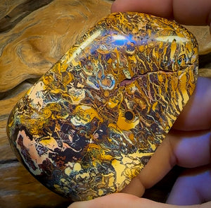 898.5cts - XLarge Tribal Queensland Boulder Opal. Polished Specimen ARTISTIC BARGAIN