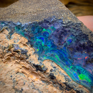 1347cts - LARGE Queensland Boulder Seam Opal Rough Specimen
