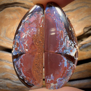 54.6cts - Tribal Queensland Boulder Opal Pair