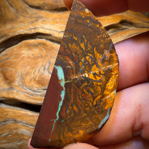 145cts - Tribal Yowah Nut Opal Rough Slab