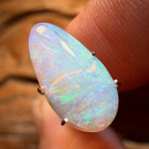 TGIF 2.3cts - Solid Australian Boulder Pipe Crystal Opal