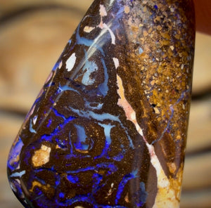 8.6cts - Tribal Yowah Nut Opal. Australian Opal
