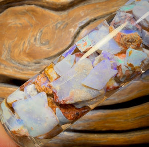 103cts - Lightning Ridge Opal Vial