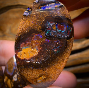 88.9cts - 3x Australian Boulder Opal’s. Wholesale Dealers Parcel