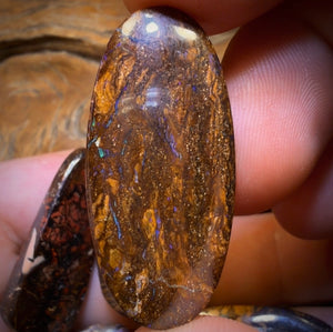 168.4cts - 5x Australian Tribal Boulder Opal’s. Wholesale Dealers Parcel