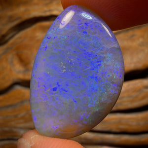 35.5cts - Lightning Ridge Semi Black Opal Specimen/Oversized Jewellery Piece Double Sided Picture Stone