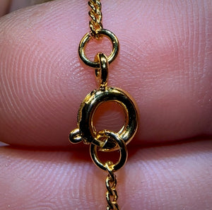 Display Chain w/ Yellow Gold Plating