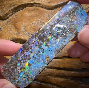 268.6cts - Large Australian Boulder Seam Opal - Opal Whisperers
