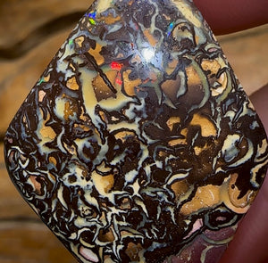 67.1cts - Tribal Queensland Boulder Opal from Koroit - Opal Whisperers