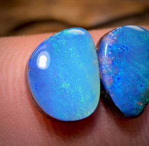 🔒 6.1cts - 3x Quality Australian Boulder Seam Opal Parcel