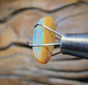 2.1cts - Rare Yowah Nut Crystal Center Opal - Opal Whisperers