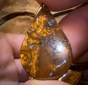 đ169.8cts - 6x Finished Queensland Boulder Opal Parcel Cutting Cost Only