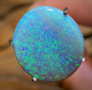 2.2cts - Australian Dark Opal from Lightning Ridge - Opal Whisperers
