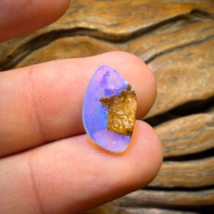 🔨 AUCTION 🔨 Reserve 💎 High Roller Banger Auction 💎 3.8cts - Yowah Nut Crystal Centre Opal. Australian Boulder Opal