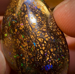 97.6cts - Large Thick Double Sided Tight Tribal Queensland Boulder Opal from Yowah