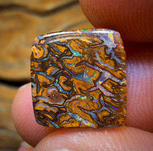 7.3cts - Tan Tribal Yowah Nut Opal. Australian Opal
