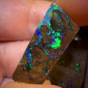 🔒76,1 ct – 3x Queensland Boulder Opal Rubs. Bubble Band