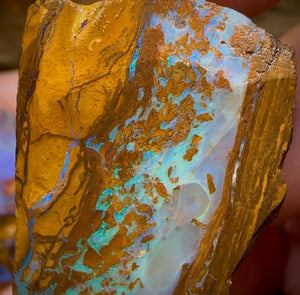 326.4cts - 3x Australian Boulder Opal Rough - Opal Whisperers