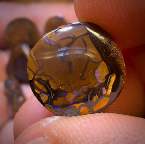 73.4cts - 10x Australian Tribal Boulder Opal’s. Wholesale Dealers Parcel