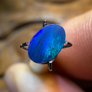 📣 OPALFEST 🔨 AUCTION 🔨 No Reserve 0.4cts - Australian Boulder Opal Doublet