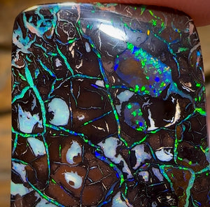 38.1cts - Top Tribal Australian Boulder Opal. - Opal Whisperers