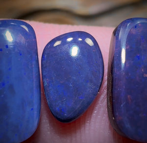 6.2cts - 3x Australian Boulder Seam Opal Wholesale Dealers Parcel