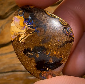 28.3cts - Tribal Australian Boulder ConglomerateOpal from Yowah BARGAIN