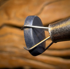 🔨 AUCTION 🔨 1.7cts - Lightning Ridge Black Opal Doublet Best Electric Blue Green