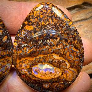 216.8cts - Tribal Queensland Boulder Opal Pair