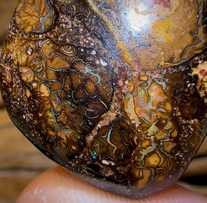 133.3cts - Tribal Queensland Boulder Opal from Yowah - Opal Whisperers