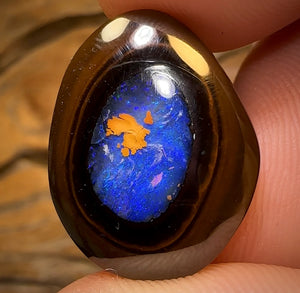 21.7cts - RARE Yowah Nut Crystal Centre Opal