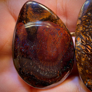 204.2cts - 3x Australian Tribal Boulder Opal’s. Wholesale Parcel
