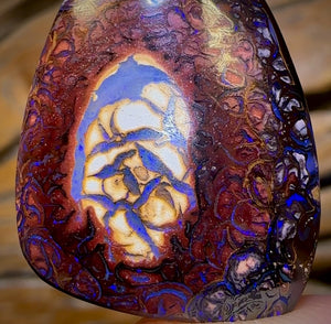 43.1cts - Tribal Queensland Boulder Opal from Yowah