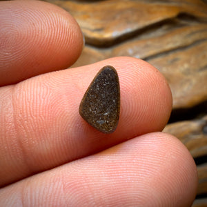 1.4cts - Red on Black Australian Boulder Seam Opal