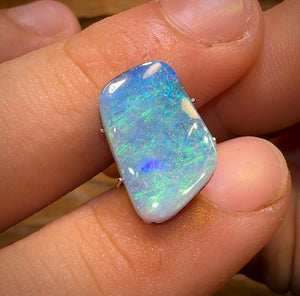 6.3cts - Solid GEM Queensland Boulder Seam Opal BANGER