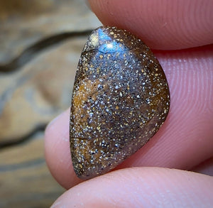 5.4cts - Top Australian Boulder Opal from Winton. Prized Full Red Multi Colour. - Opal Whisperers