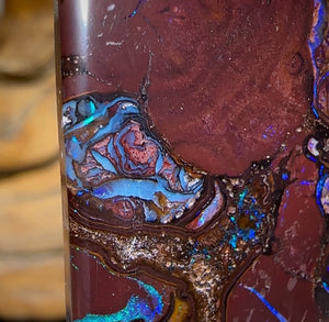 58.9cts - Queensland Boulder Opal Double Sided - Opal Whisperers