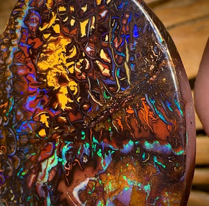 187.1cts - “Massive Big Boy Double Sided Picture Stone” Top Tribal Queensland Boulder Opal.