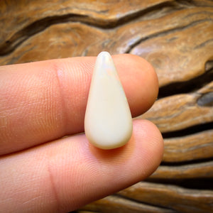 🔨 AUCTION 🔨 No Reserve 7.7cts - South Australian White Opal from Coober Pedy