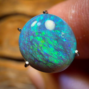 Top Banging Black 2.6cts - Black Opal from Lightning Ridge