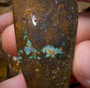317.9g - 15x Yowah Nut Rough Pieces. Tribal and Crystal Centres Australian Opal - Opal Whisperers
