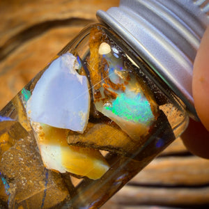 42.9cts - Yowah Nut Opal Rough Vial