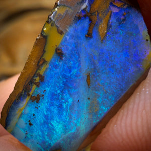 TGIF 8.6cts - Queensland Boulder Seam Opal Rub