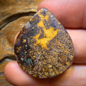44.8cts - Electric Tribal Queensland Boulder Opal from Yowah