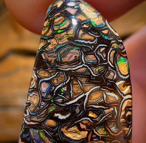 49.3cts - Thick, Chunky Tribal Magic Australian Boulder Opal from Koroit