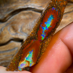 TGIF 154.4cts - TOP CUTTER Yowah Nut Conglomerate Opal Rough Piece