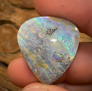 27.4cts - Solid Natural Boulder Opal - Opal Whisperers